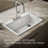 Riverby 33" Top-Mount Single-Bowl Kitchen Sink-111140621-124916693
