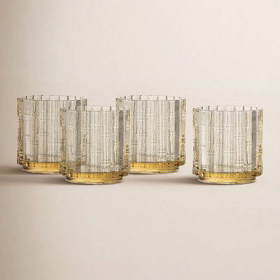 Ribbed Whiskey Glass