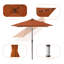Parasol de marché carré 78 po Rukhsaar-1101683494
