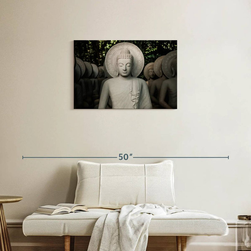 Adella Kantharaj Buddhas, 20" H x 30" W
