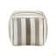 Pouf carré moderne en tissu jacquard, repose-pieds antidérapant, fauteuil à billes, repose-pieds 1pc