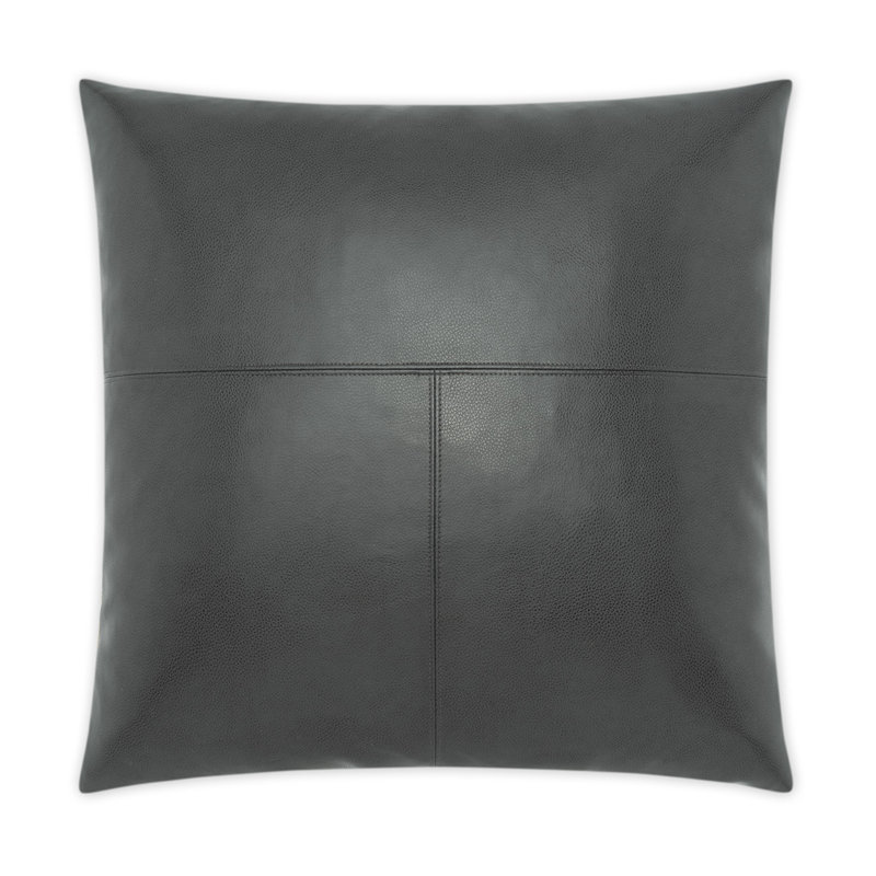 Rodeo Pillow Cover & Insert, Gray, Rectangle 14"H x 24"W