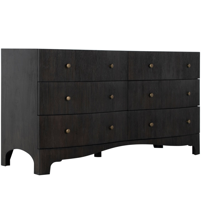 Princeton Dresser - Dark, Black