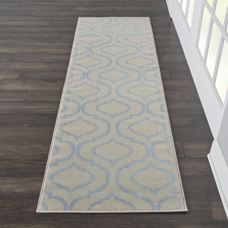 Gray Moroccan Power Loom Rug