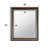 Adreanna Flat Wall Mirror