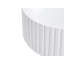 Coffee Table POZZA 117 cm 117 cm White