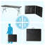 Brihany Rectangular Folding Table-412728617