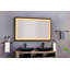 Miroir de salle de bain 84 po x 48 po à DEL avec cadre en aluminium, miroir de meuble-lavabo mural, anti-buée, mémoire, 3 couleurs, réglable en continu-264624902