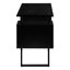Bureau d'ordinateur, bureau personnel, ordinateur portable, rangement, travail, métal, stratifié, contemporain-351004402