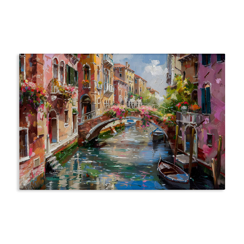 Reflections of Venice, conception de LSR Creative Studio, H 16 po x l 24 po