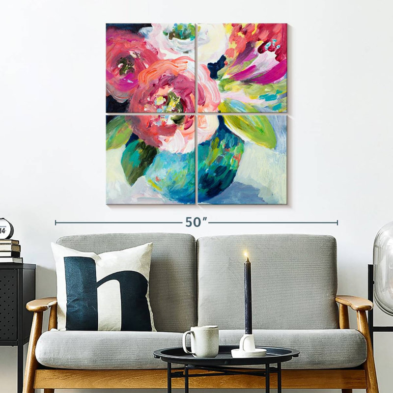 Harnek A Pop Of Spring, 32" H x 32" W