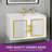 Frederick 30.1'' Wall Mounted Single Bathroom Vanity with Ceramic Top