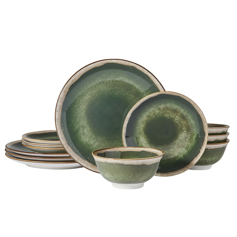 Pfaltzgraff Glimmer 12-Piece Dinnerware Set, Service for 4