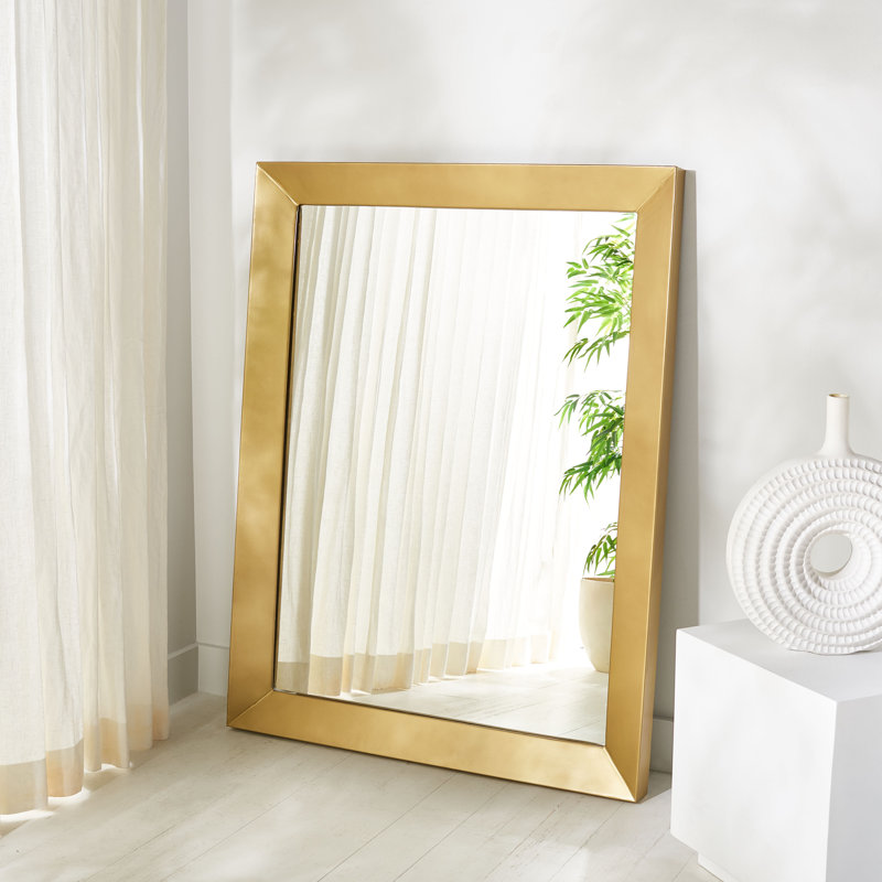 Metal Flat Wall Mirror