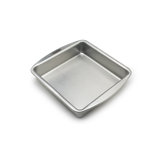 Doughmakers 10'' Aluminum Non-Stick Square Cake Pan