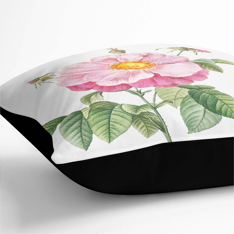 Square Throw Cushion, Black, 55 x 55 cm