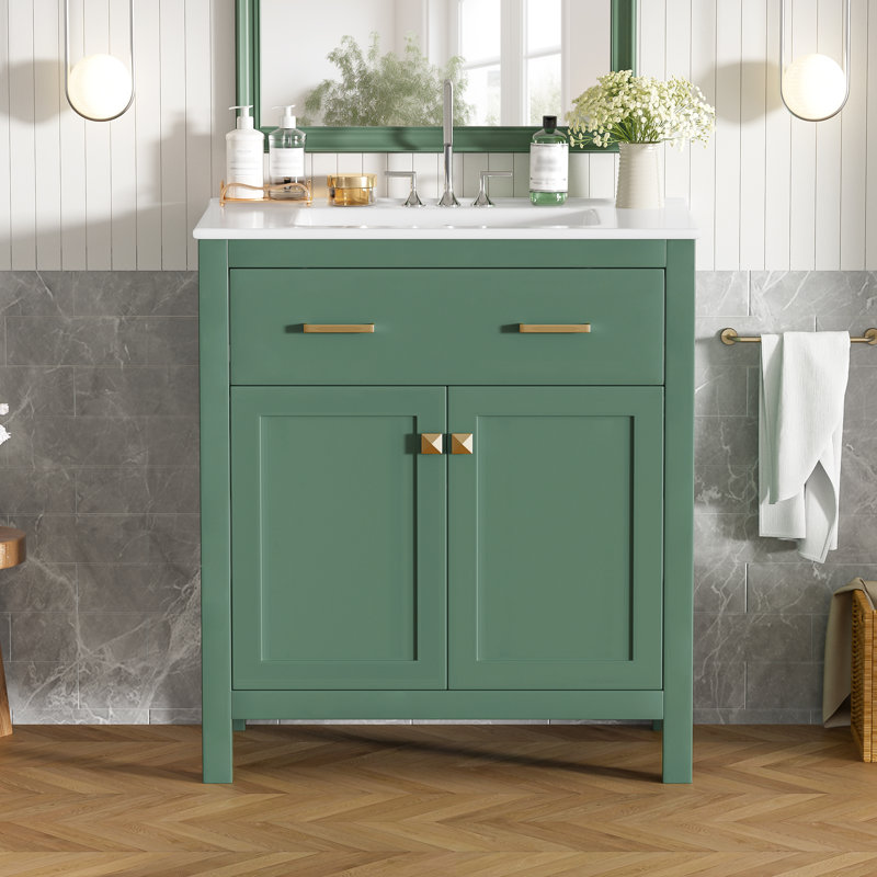 Freestanding Standard With Ceramic Top