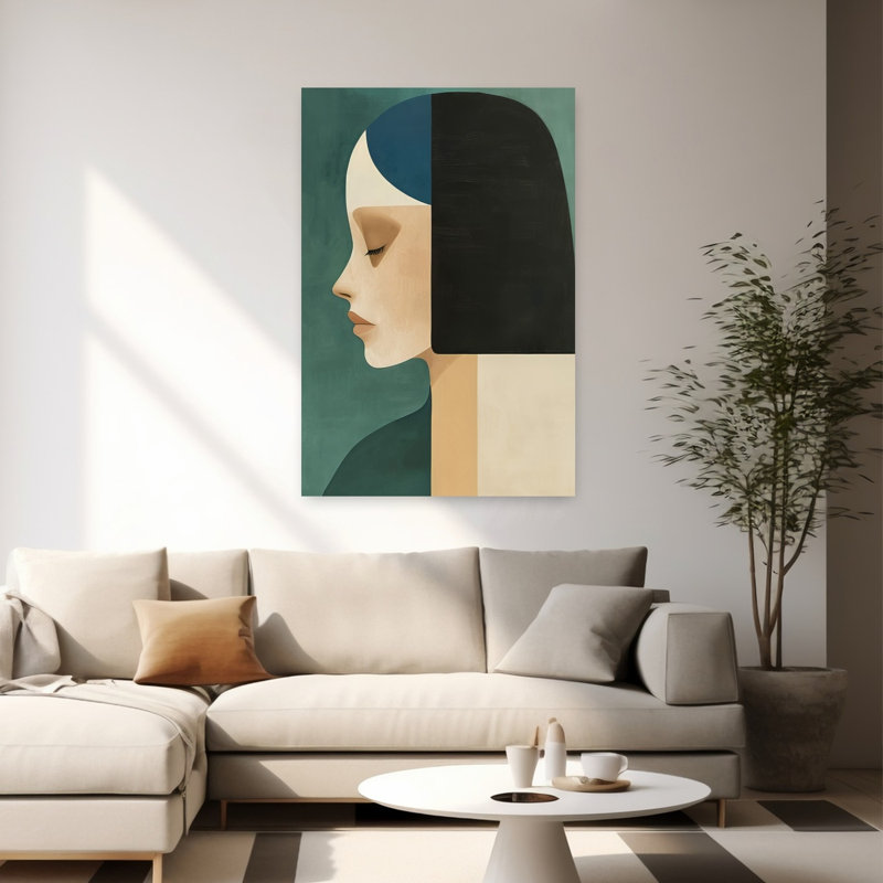 Art contemporain, art contemporain abstrait, H 60 po x l 40 po
