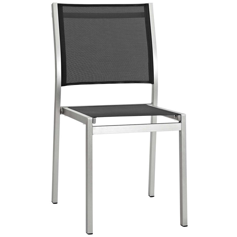 Ensemble de salle à manger d'extérieur en aluminium 9 pièces Shore