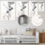 Asian Art Orchids Sumi - Art mural asiatique en métal-364516284