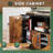 Lateral File Cabinet with Lock, 1-Drawer Rolling File Cabinets on Wheels for Home Office