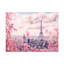 Paris, arbre rose, Tour Eiffel, France, toile d'art à couper le souffle, ville française-949111994