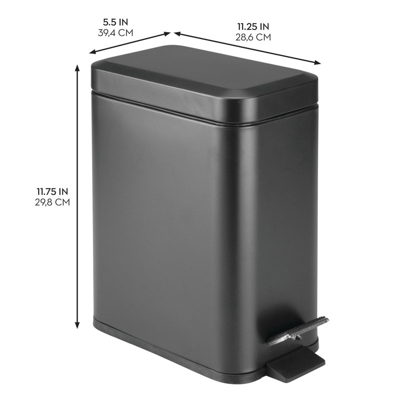 Boîte rectangulaire 5L, Noir, noir, noir, noir
