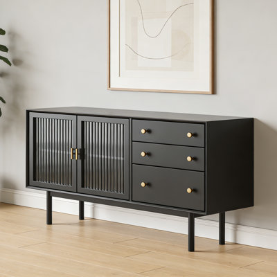 Nordic-style modern and simple sideboard