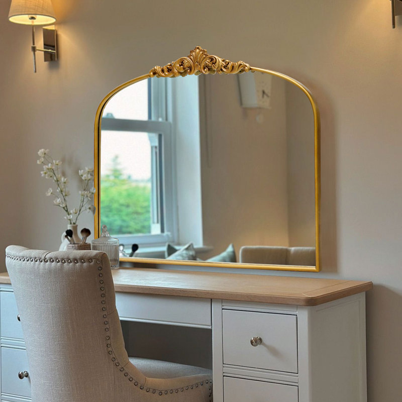 Miroir mural de style baroque, 29,1 po x 35,8 po