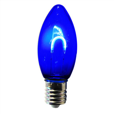 C9 LED U Filament Clear Bulbs
