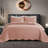 Embossed Microfiber Quilt Coverlet Set-124685117-124685118