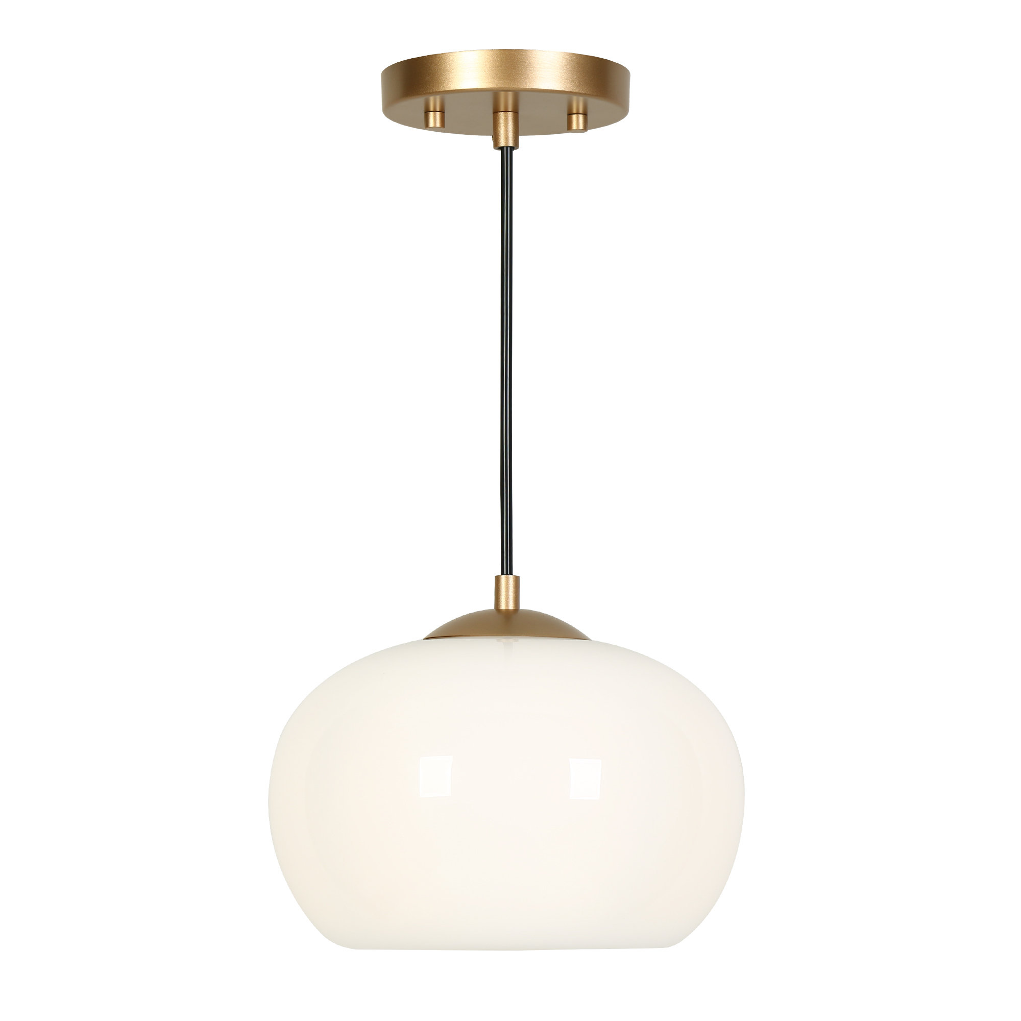  1-Light Dimmable Single Pendant