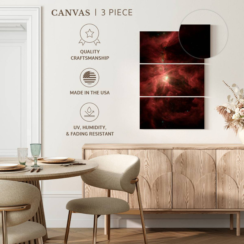 Oberle Orion Nebula, 32" H x 20" W