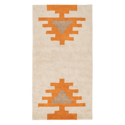 Izanami Cotton Orange/Peach Rug