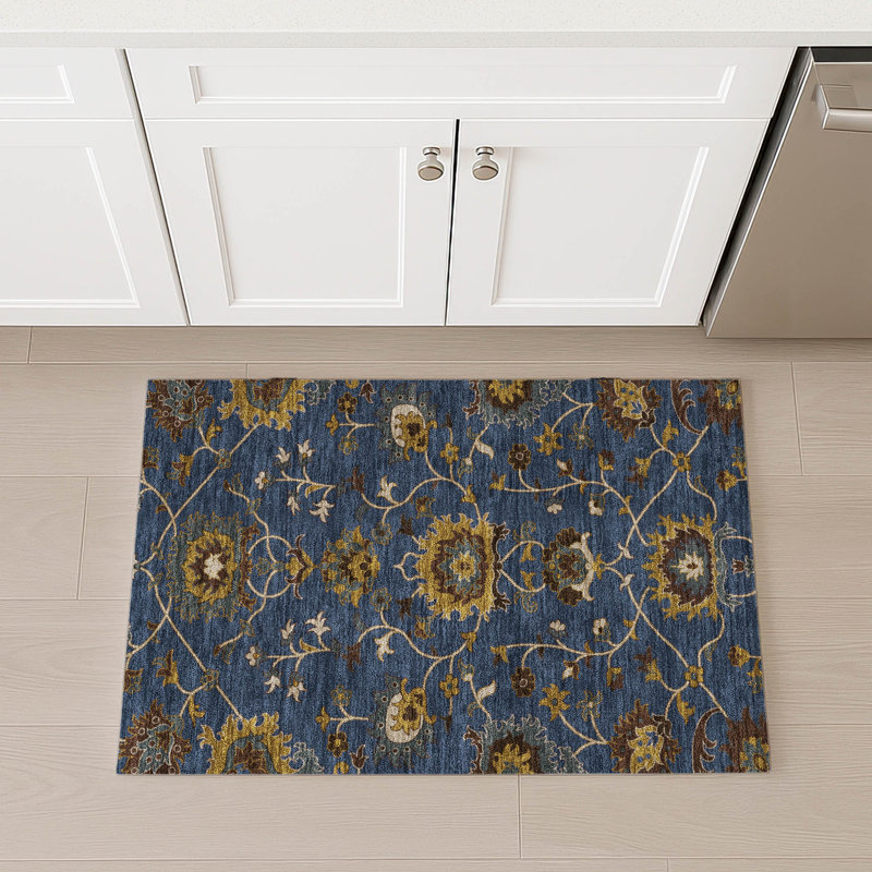 Machine Washable Indoor/Outdoor Chantille ACN2290 Global Rug, Rectangle 1'8" x 2'6"
