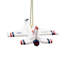 Ornement Thunderbird de l'US Air Force sous licence officielle Kurt Adler, 10,8 cm (4,25 pouces)
