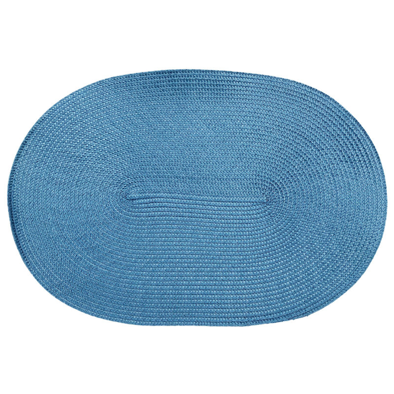 Ensemble de napperons 6 pièces Tigela, Bleu rougeâtre