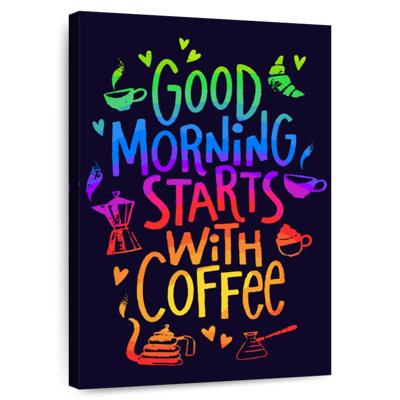 Tergel Good Morning Starts With Coffee