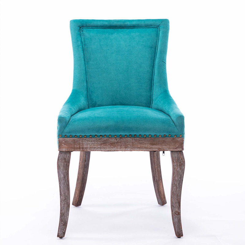 Chaise d'appoint large de 22,8 po Gaulrapp, Bleu