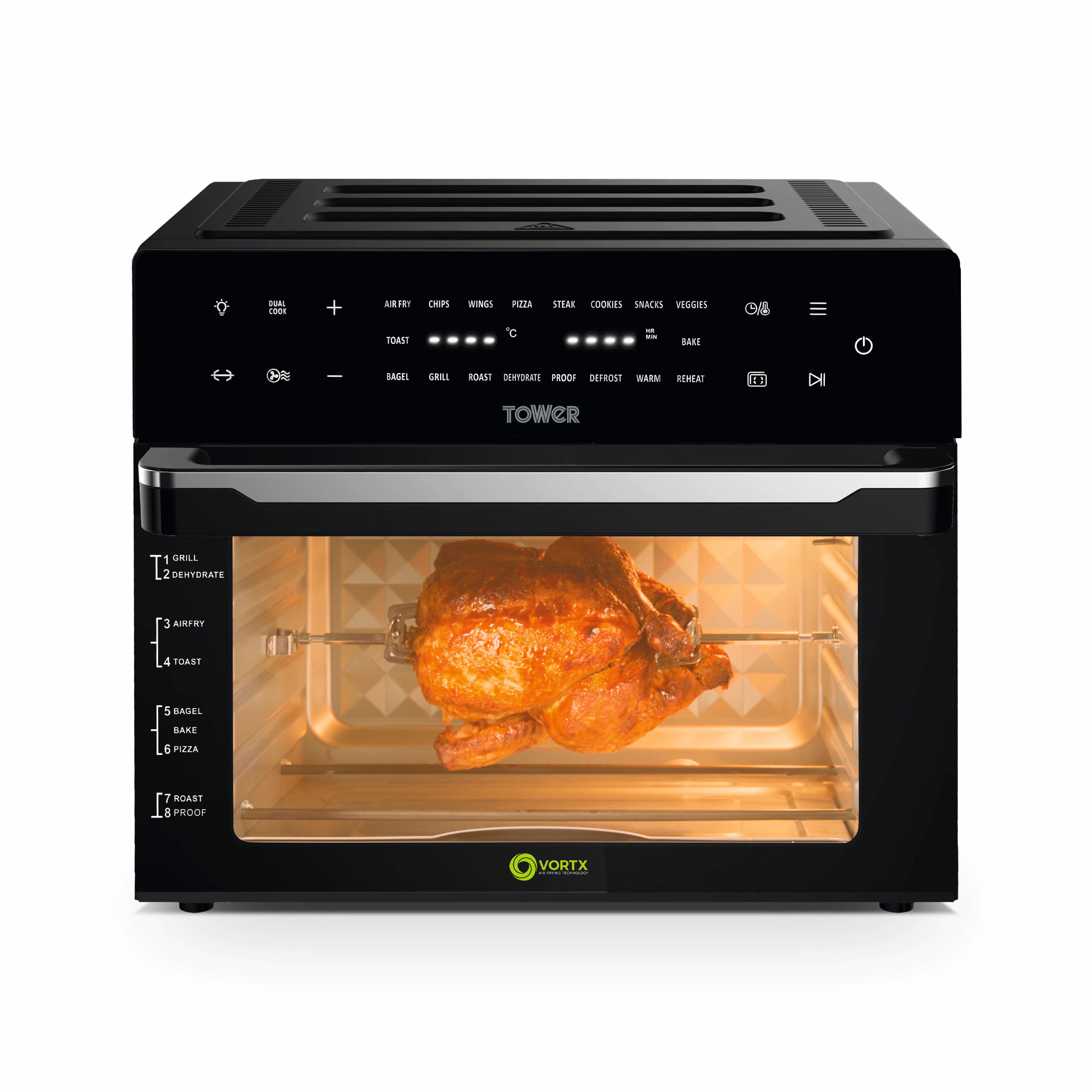 Tower Xpress Pro T17039 Vortx 5-in-1 Digitaal Air Friteuse Oven met