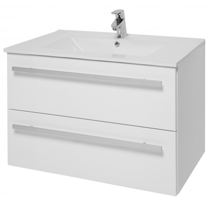 Clifton 800mm Single Bathroom Vanity with Vitreous China Basin