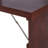 Wall Mounted Desk, Fold Out Convertible Desk, Multi-Function Computer Table Floating Desk With Shelves For Home Office, Mahogany