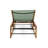 Denzer 78.75'' Long Reclining Acacia Single Chaise-115820805