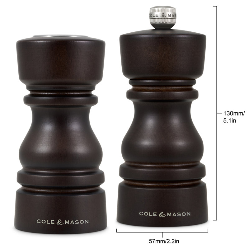 Ensemble de 5 po Cole & Mason London, Chocolat
