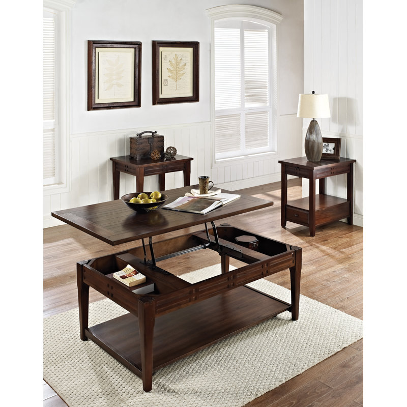 Armsted End Table with Storage