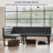 Simple and Stylish 5 - Person Breakfast Nook Dining Table Set-113430897