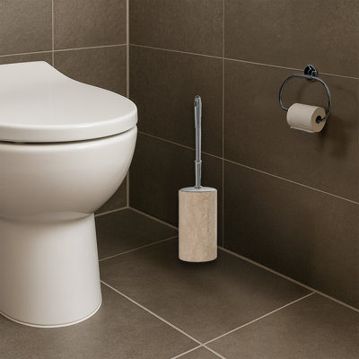 Brosse de toilette 100% marbre