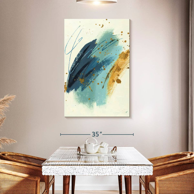 Avery Blue December, 48" H x 32" W