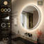 Miroir de salle de bain Maielle-390899003