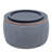 Round Storage Ottoman, 2 In 1 Function, Work As End Table And Ottoman(25.5"X25.5"X14.5")-1674029673